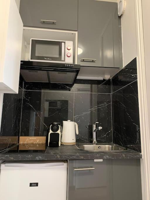 Cosy Studio Balcon Paris Montparnasse Exterior foto